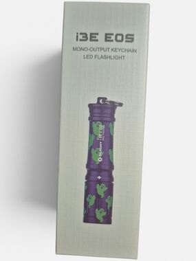 Olight i3E EOS Purple Ghost Keychain LED Flashlight Limited Edition NIB